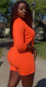 NOW N LATER 2pc set orange